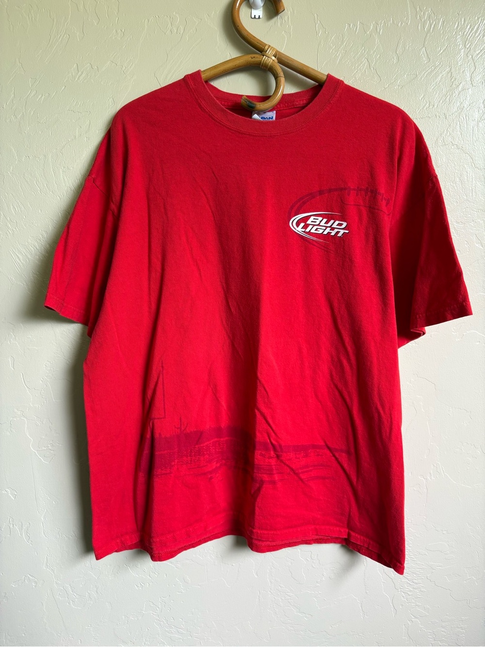University of Arizona Wildcats Bud Light AZ Tailgater Football T-Shirt Size XL